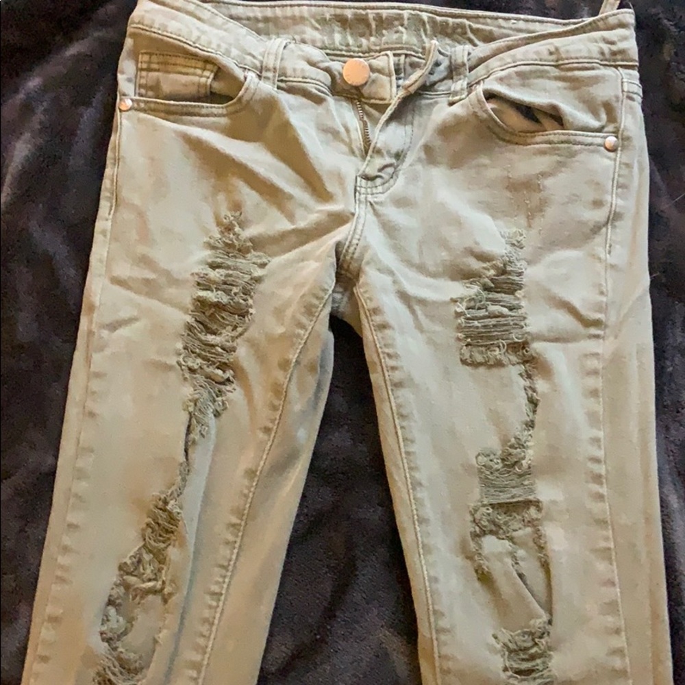 VIP ripped jeans